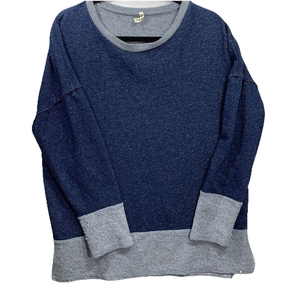 Beeson River‎ Sweater Womens XXL Blue Crewneck Pullover
